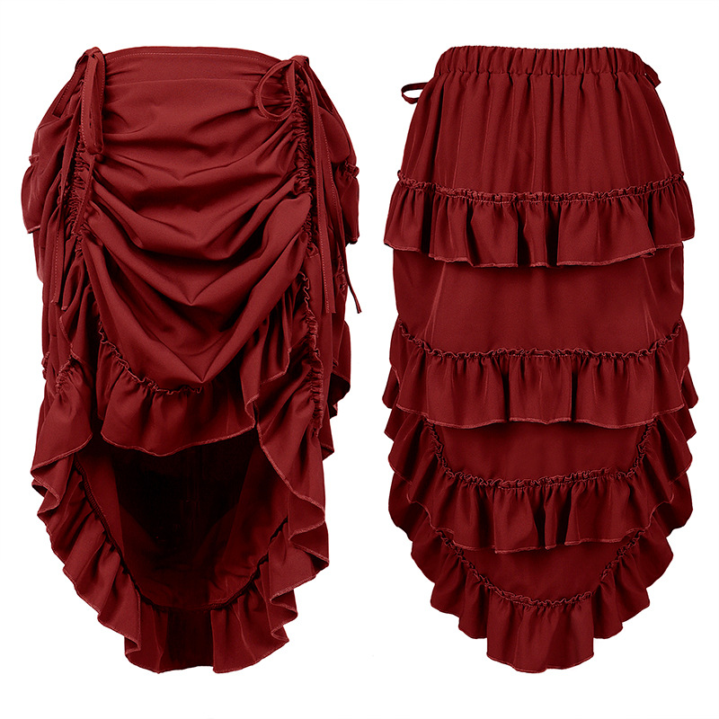 Jupe plissée corset steampunk  - Skirts avis et prix