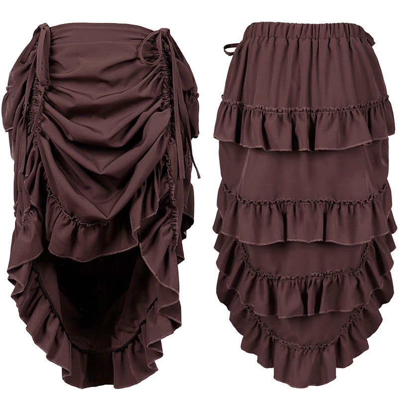 Jupe plissée corset steampunk  - Skirts avis et prix