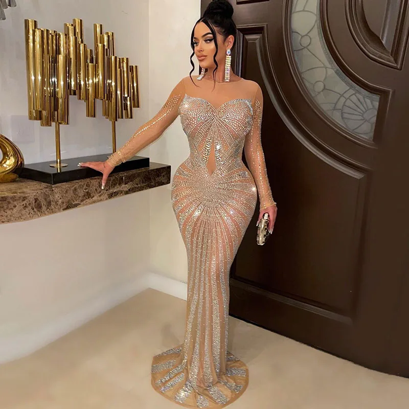 Sexy brillant cristal strass s - Sparkly Rhinestone Club Party Dress avis et prix