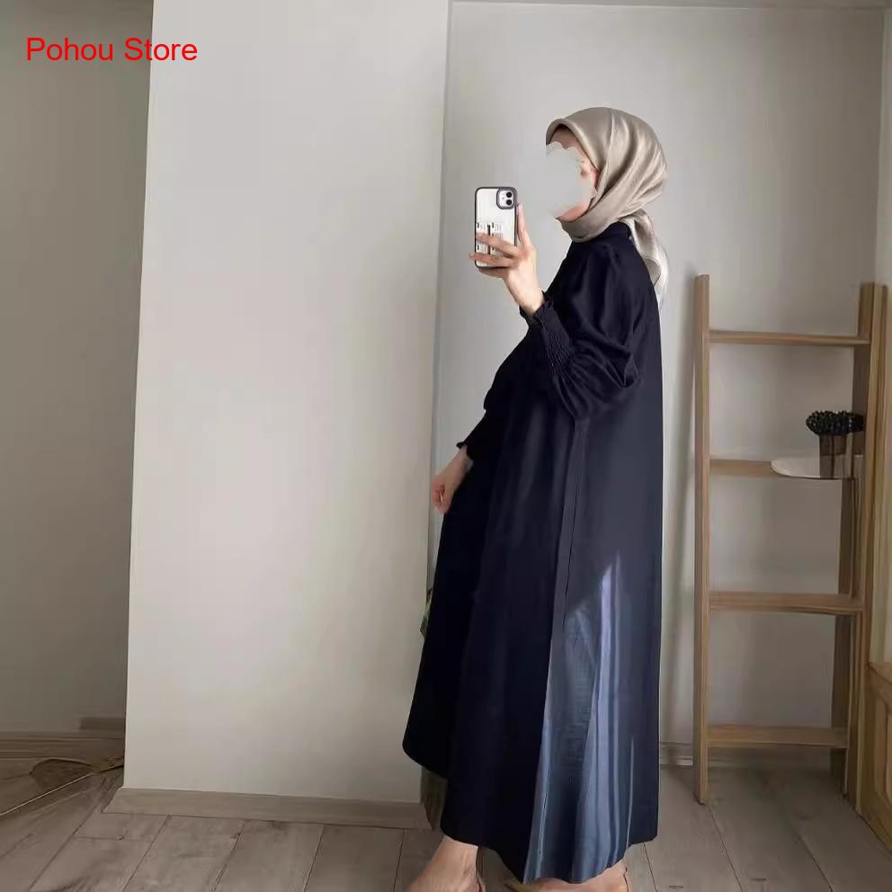 Robe chemise style coréen pour - Korean Style A Line Shirt Dress avis et prix
