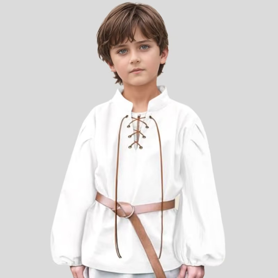 Chemise de pirate médiévale po - Tops avis et prix