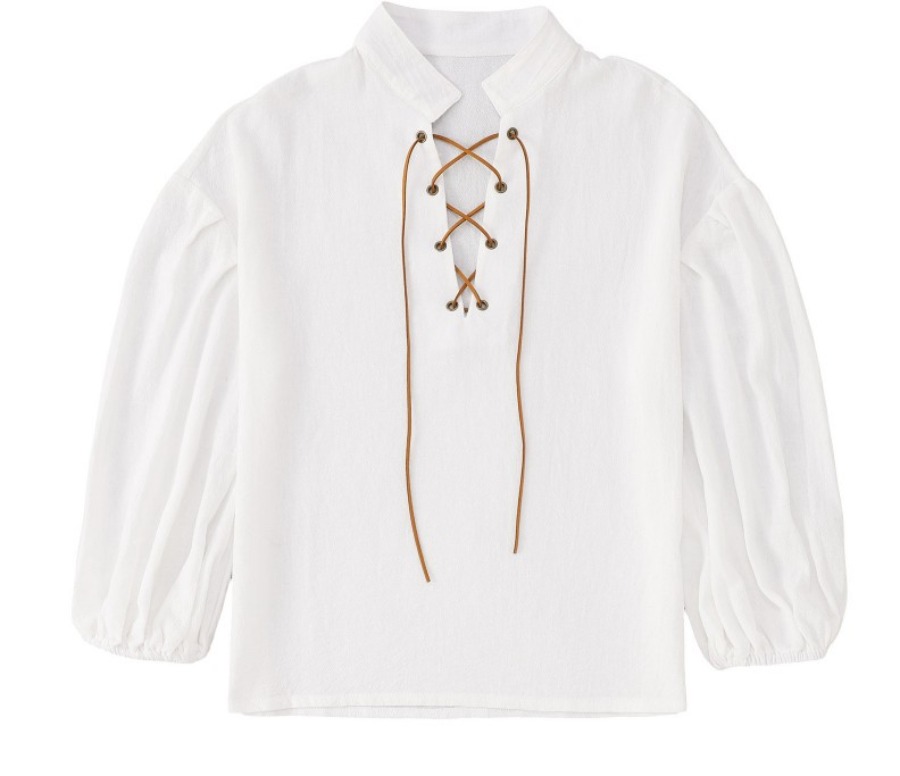 Chemise de pirate médiévale po - Tops avis et prix