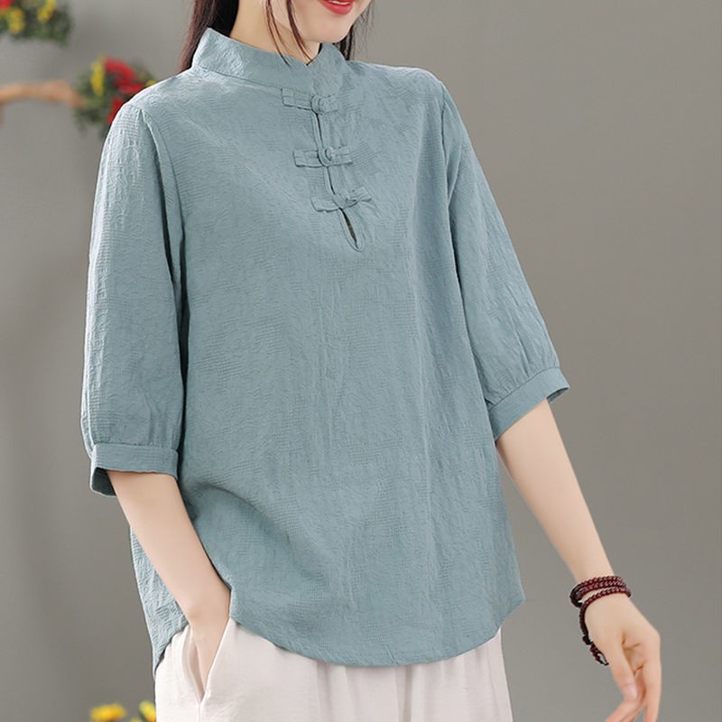 Blouse à col rond, coupe class - Blouses avis et prix