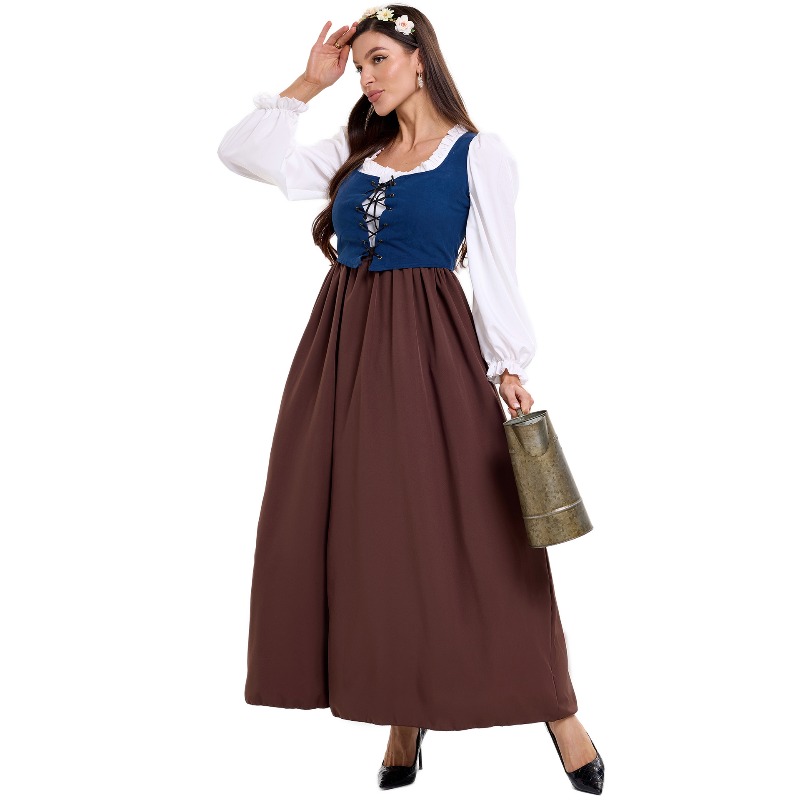 Costume de paysanne vintage po - Tops avis et prix