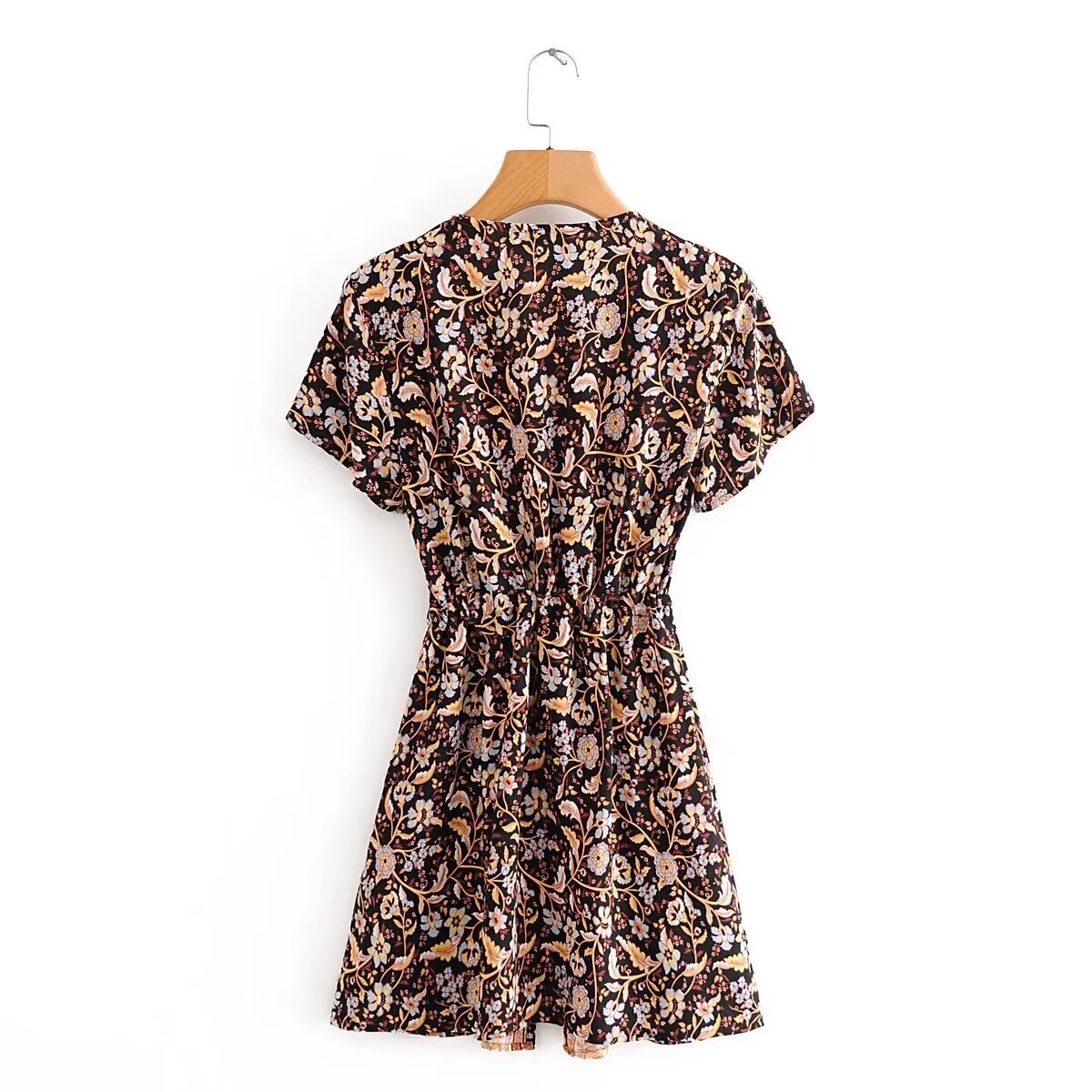 Robe courte à imprimé floral d - Boho Summer Beach Maxi Dress avis et prix
