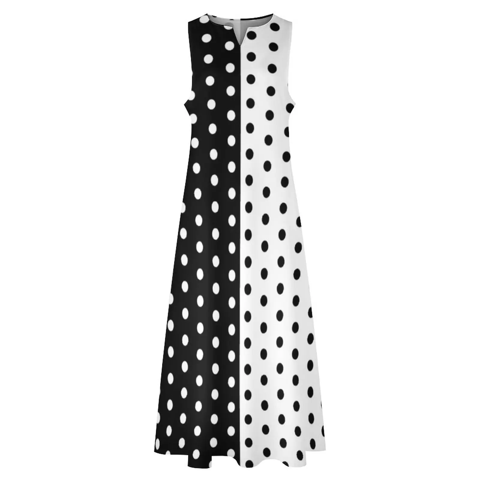 Robe rétro bicolore printemps  - Boho Summer Beach Maxi Dress avis et prix