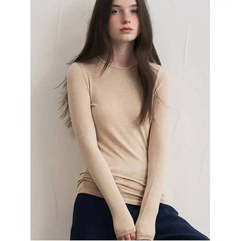 Haut à manches longues en méla - Blouses avis et prix
